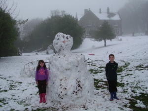 The Hargate Snowman